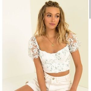 SUNDAE MUSE ANGELIQUE TOP NWT AUS 8 US 4
